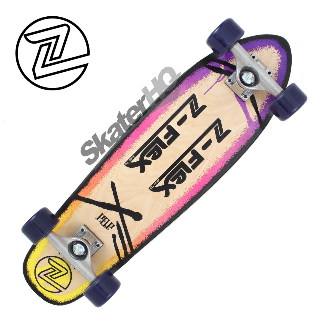 Z-Flex POP 27 Cruiser Complete - Purple Fade - Skater HQ