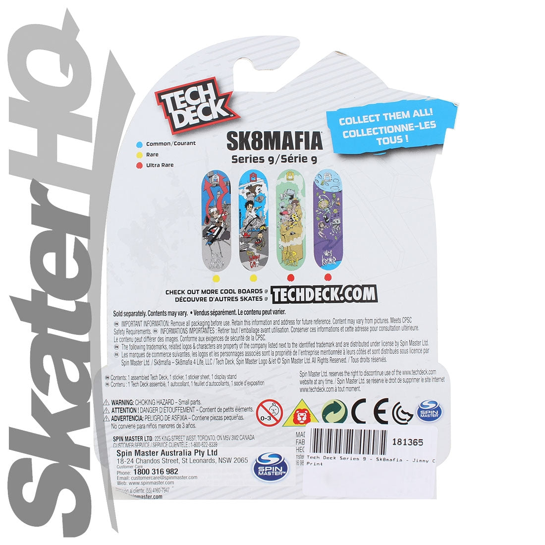 Tech Deck Series 9 - Sk8mafia - Jimmy Cao Skateboard Accessories