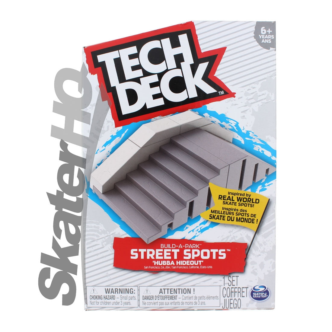 Tech Deck Street Spots Set - Hubba Hideout Skateboard Accessories