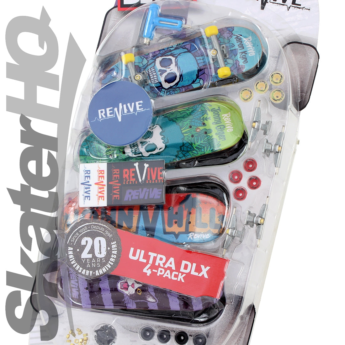 Tech Deck 4pk Ultra DLX - Revive Skateboard Accessories