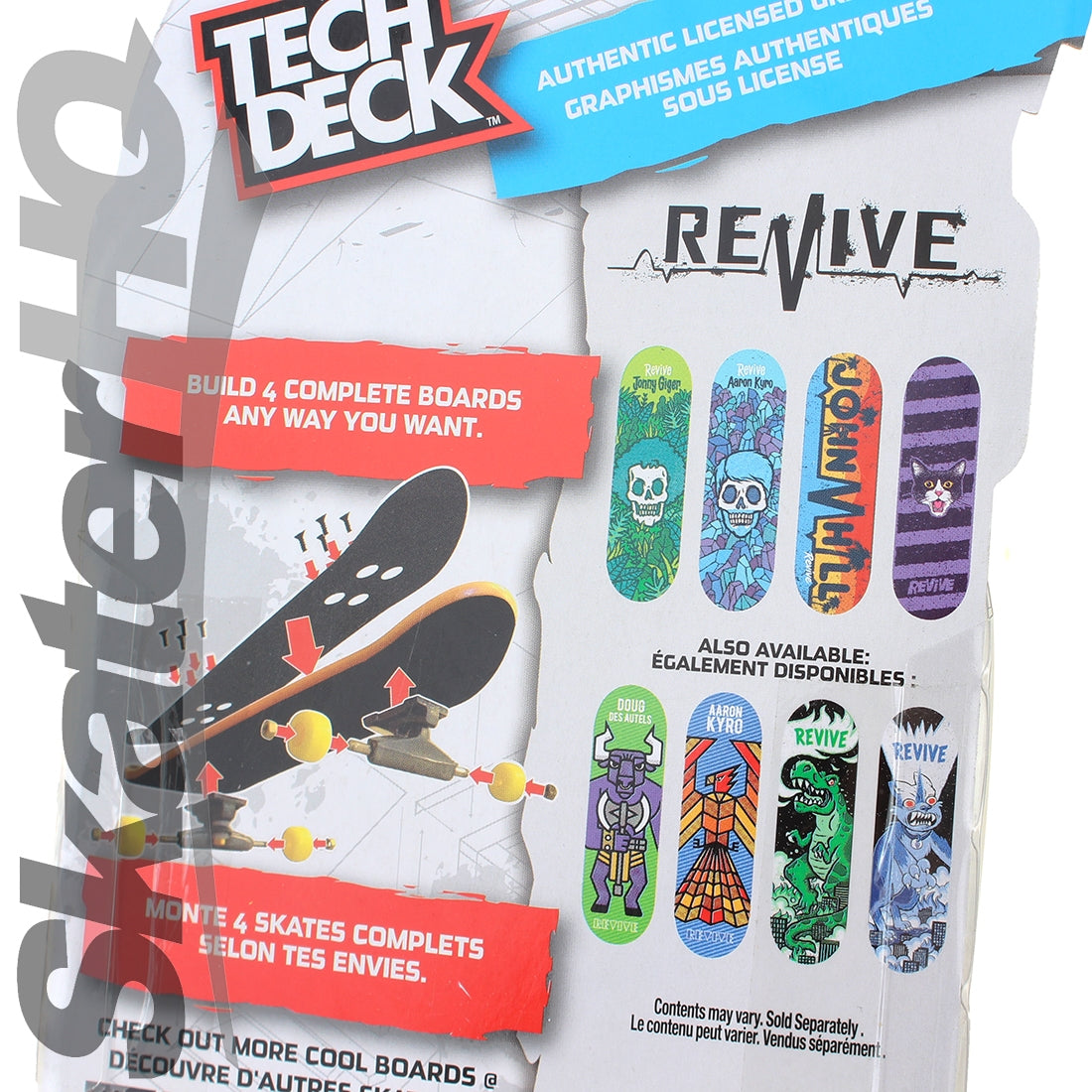 Tech Deck 4pk Ultra DLX Revive Skater HQ