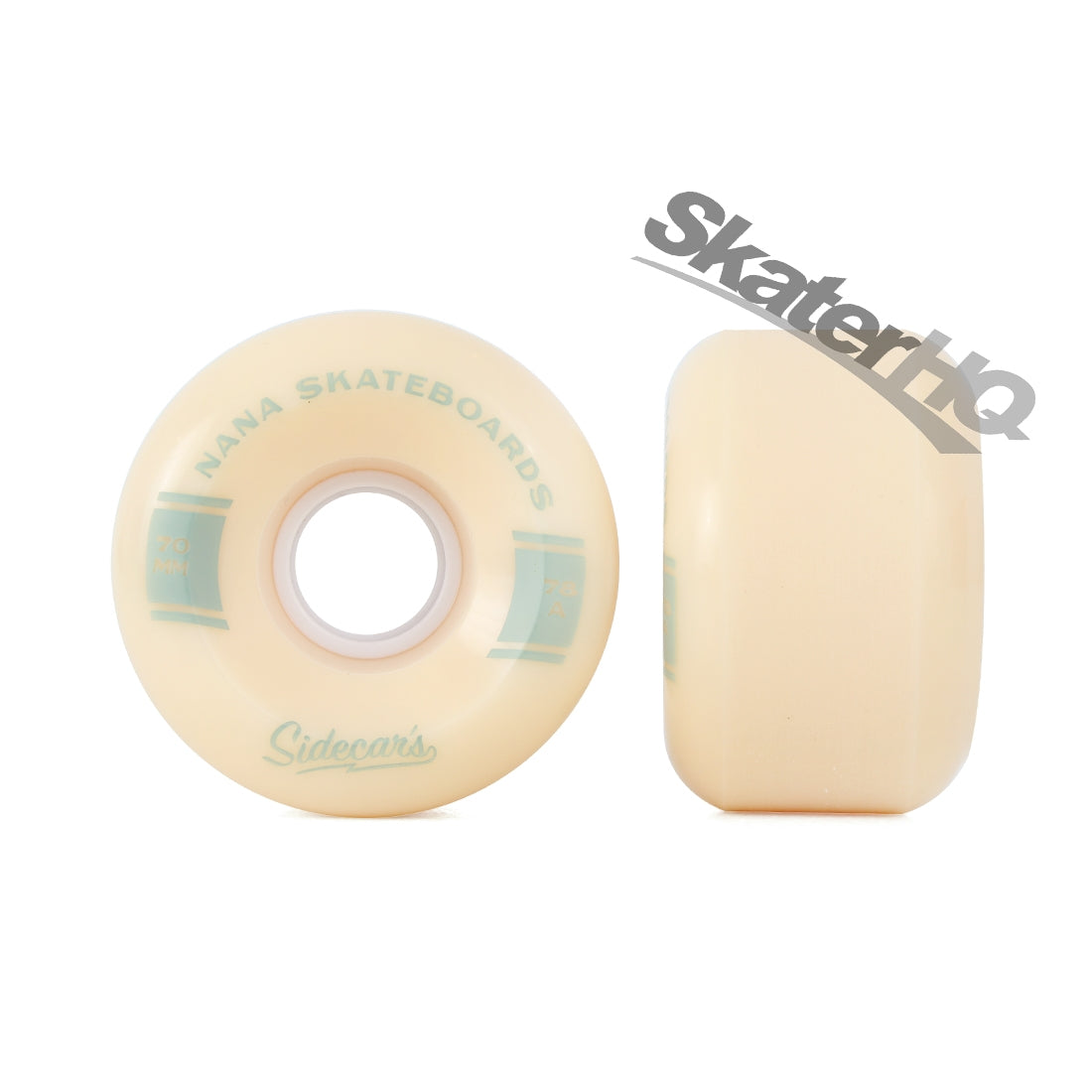 Nana Sidecars 70mm/78A 4pk - Cream Skateboard Wheels