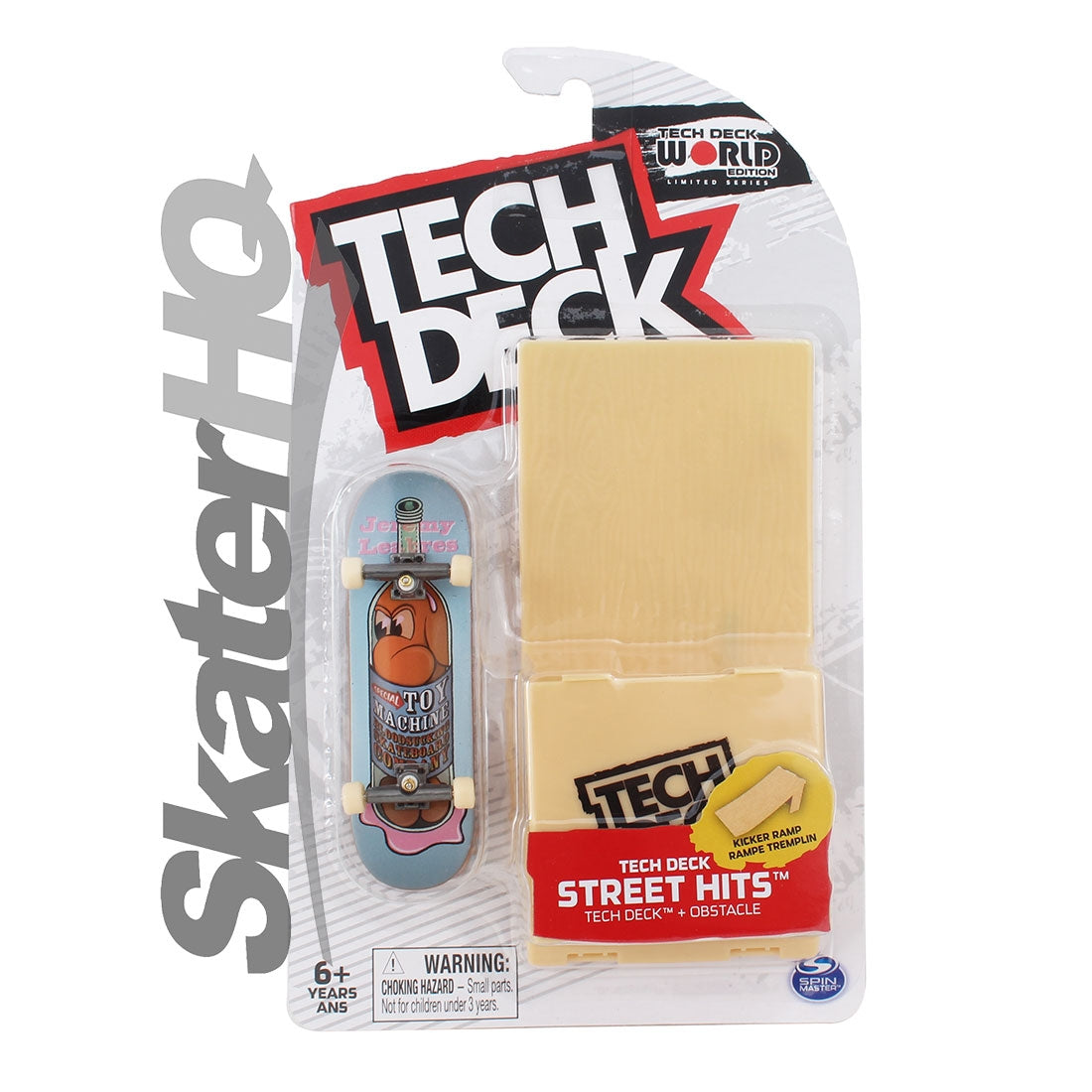 Tech Deck Street Hits WTE - Kicker Ramp Skateboard Accessories