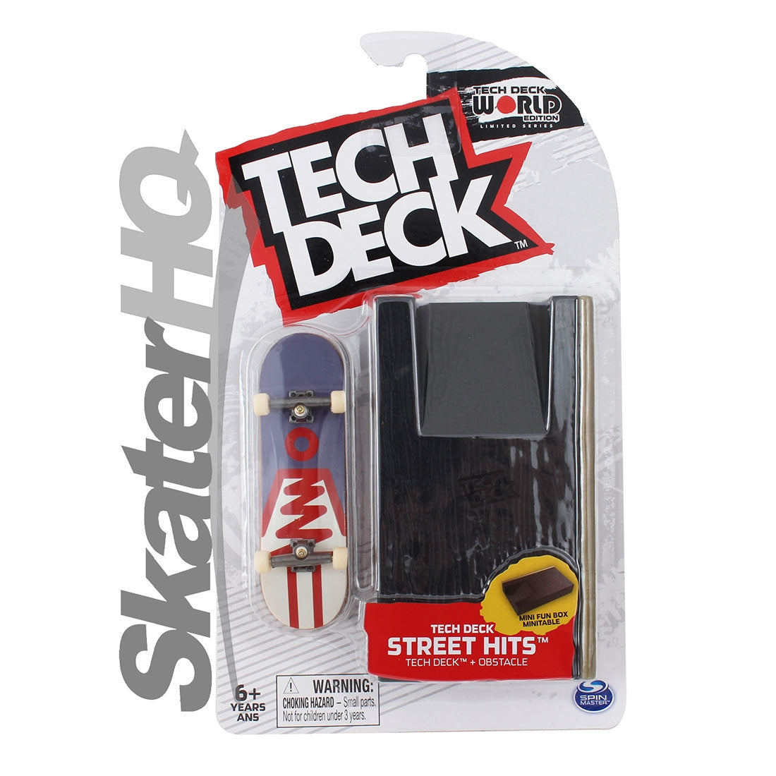 Tech Deck Street Hits WTE - Mini Fun Box Skateboard Accessories