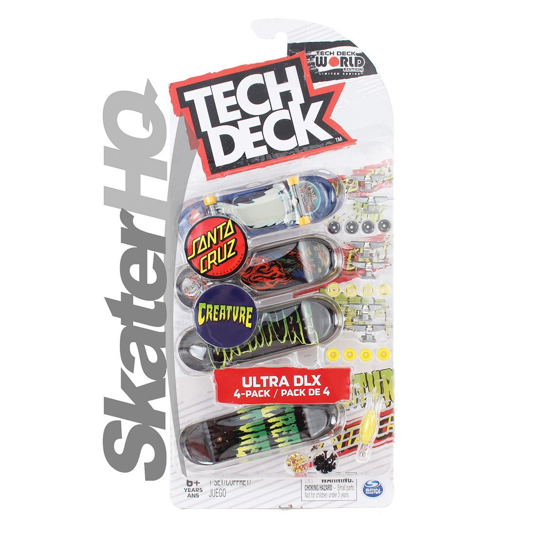 Santa cruz tech deck best sale 4 pack