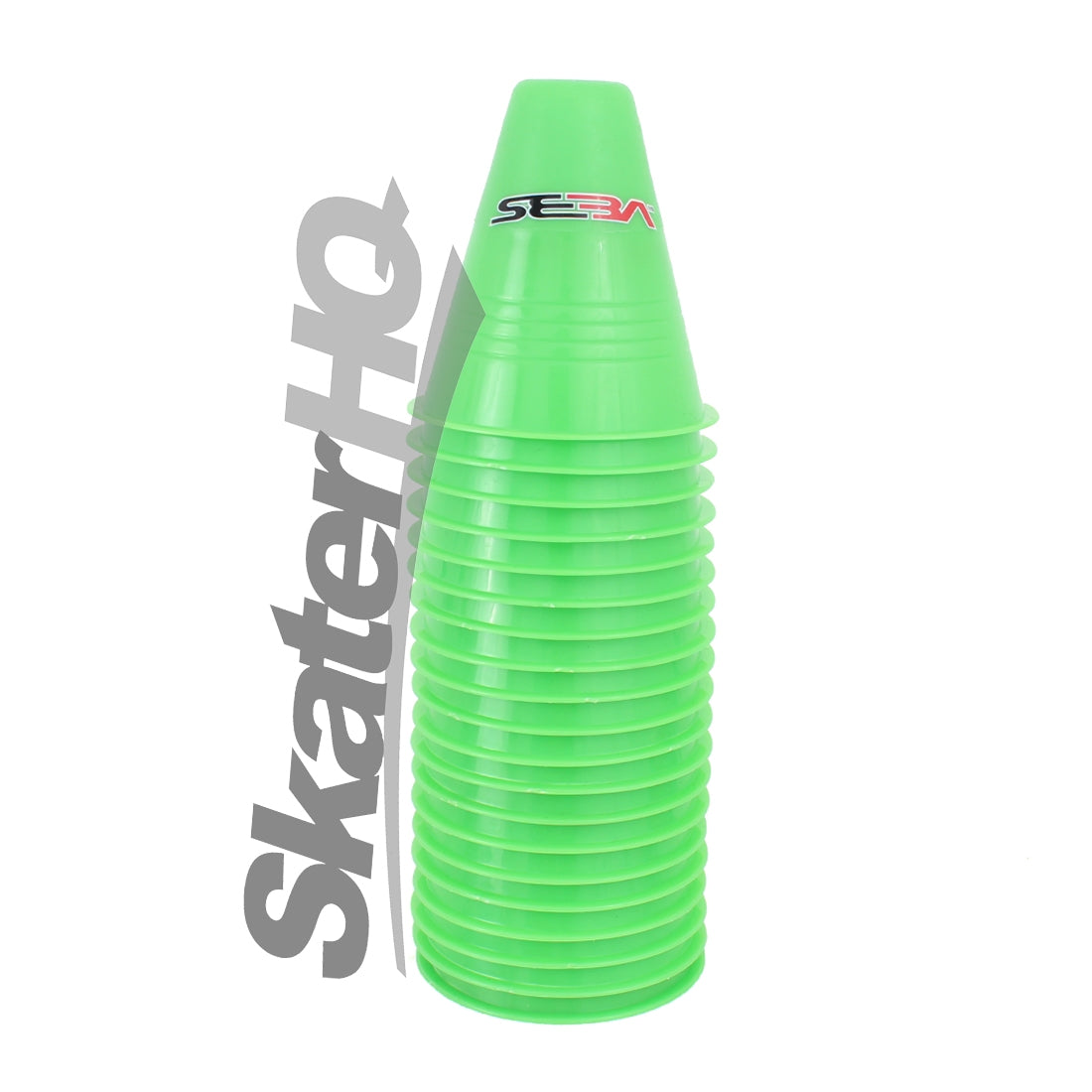 SEBA Slalom Dual Density Cones 20pk - Green Inline Rec Accessories