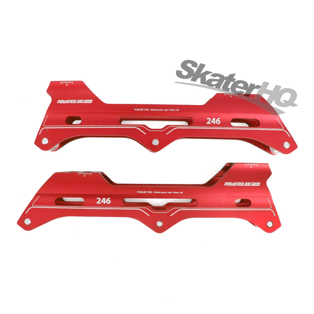 Powerslide Frame Pleasure Tool SC110 246mm 3x110 - Red Inline Frames