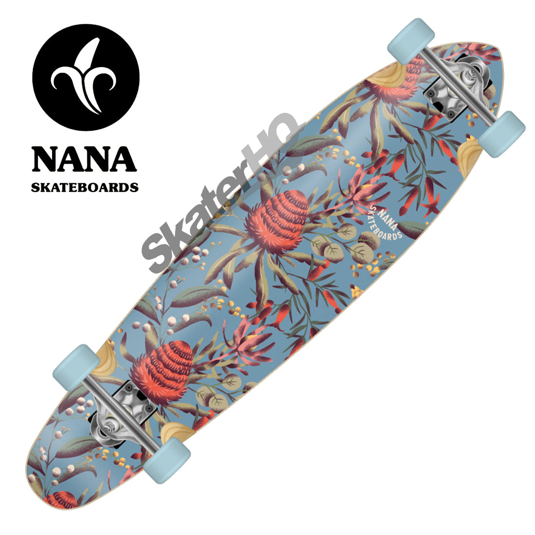 Nana Jackaroo Wildflowers 36 Complete Skateboard Completes Longboards