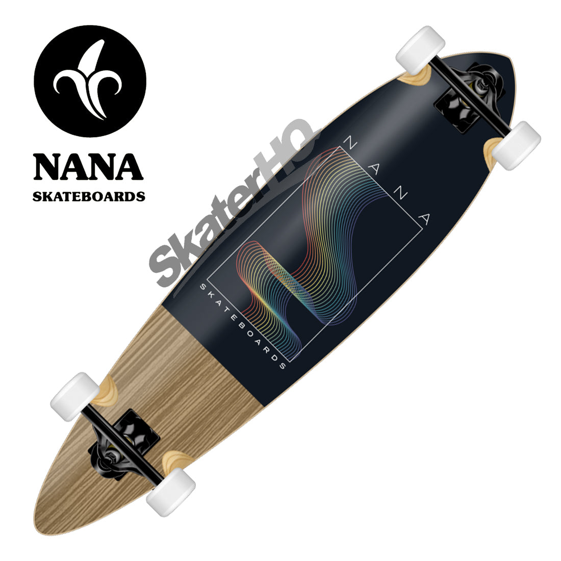 Nana Tallie Playback 36 Complete - Black Skateboard Compl Cruisers