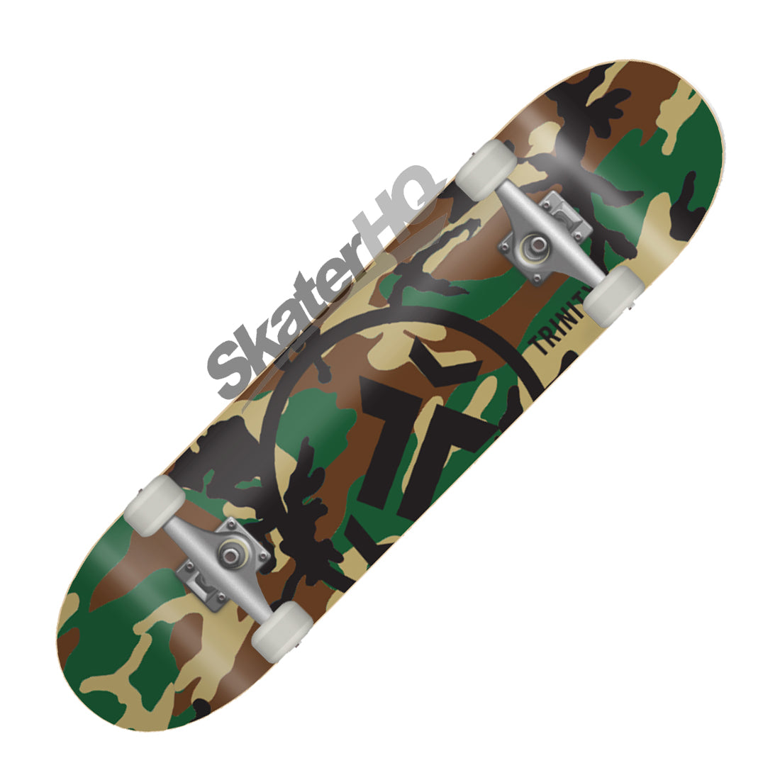 Trinity Camo 7.25 Mini Complete Skateboard Completes Old School