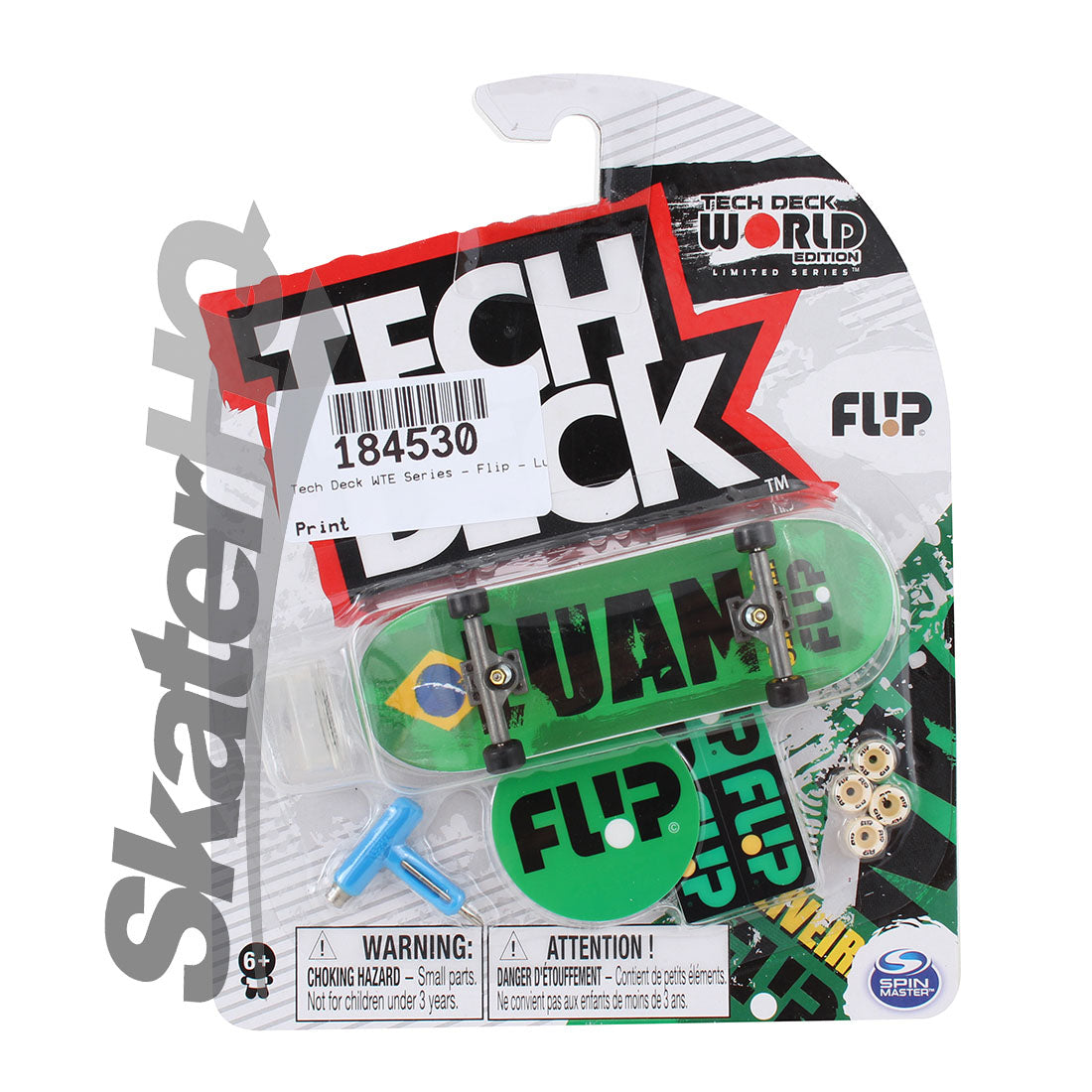 Tech Deck WTE Series - Flip - Luan Brazil Skateboard Accessories