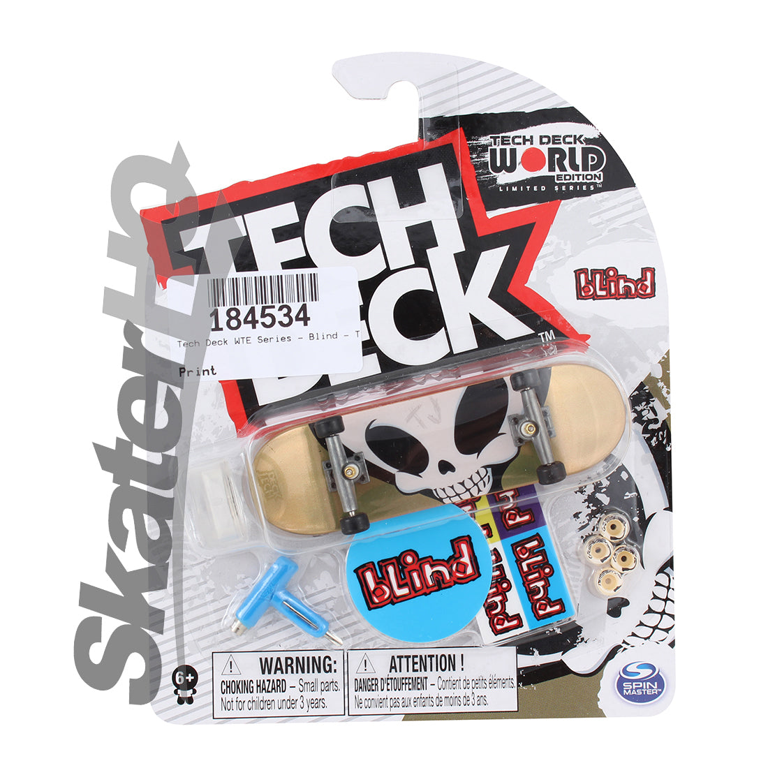 Tech Deck WTE Series - Blind - TJ Gold Skateboard Accessories