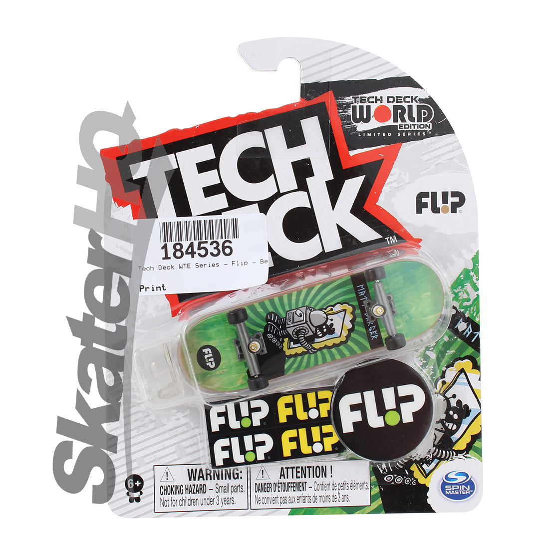 Tech Deck WTE Series - Flip - Berger Robot Skateboard Accessories