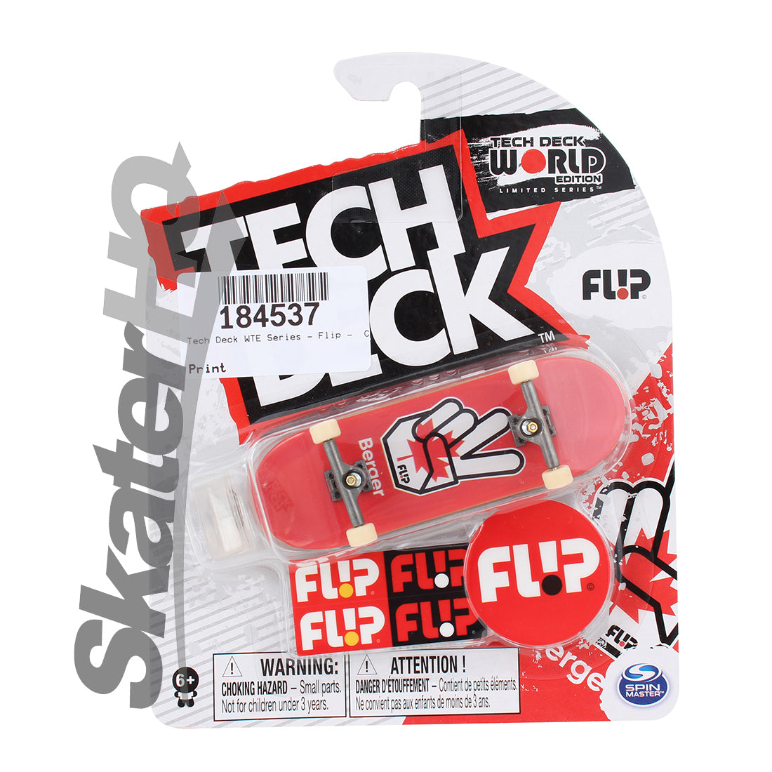 Tech Deck WTE Series - Flip - Canada Berger Skateboard Accessories