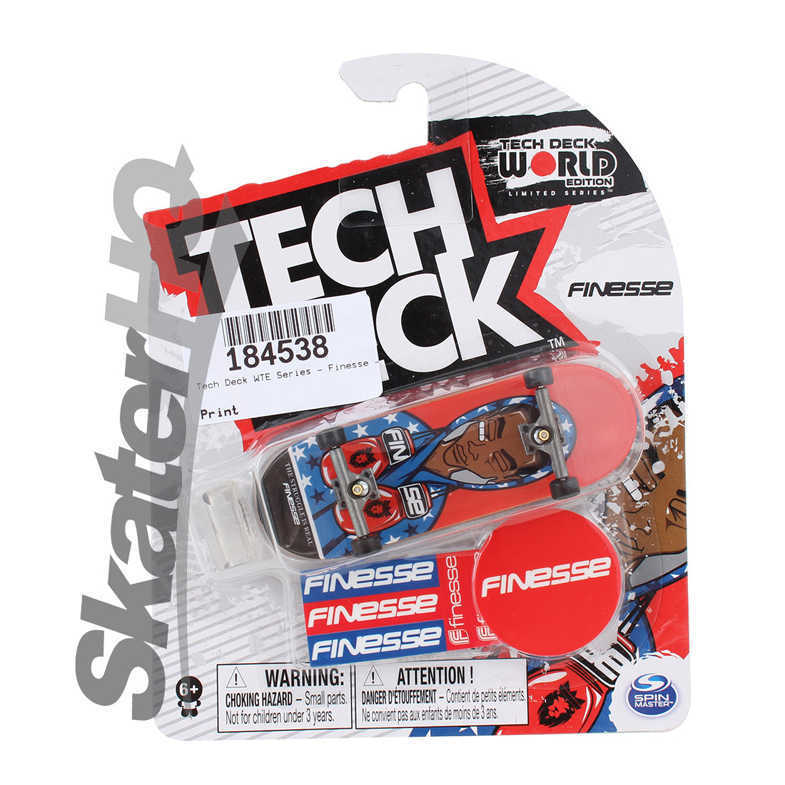 Tech Deck WTE Series - Finesse - James Struggle Skateboard Accessories