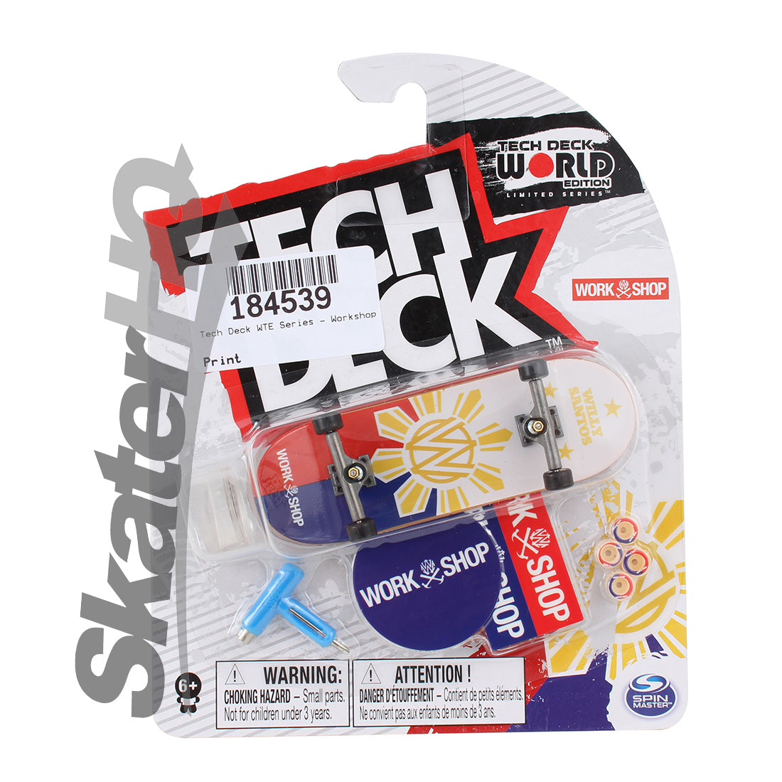 Tech Deck WTE Series - Workshop - Philippines Santos Skateboard Accessories