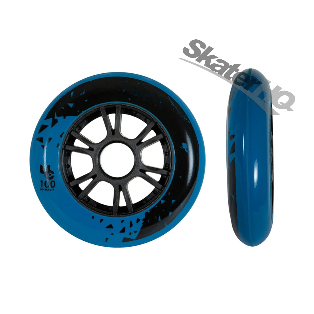 UC 100mm/88a Cosmic Cosmonaut 6pk - Blue Inline Rec Wheels