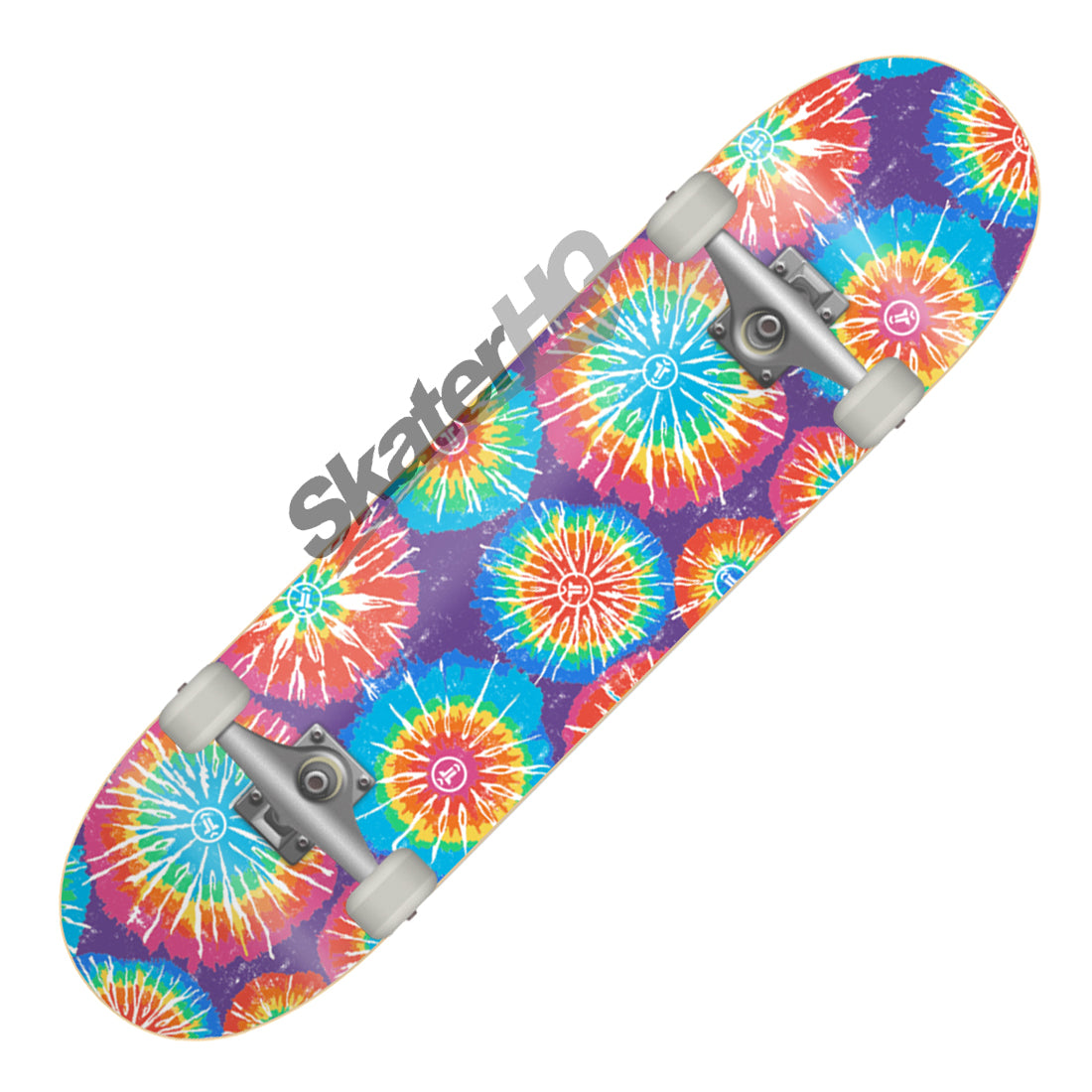 Trinity Tie Dye 7.75 Complete Skateboard Completes Modern Street