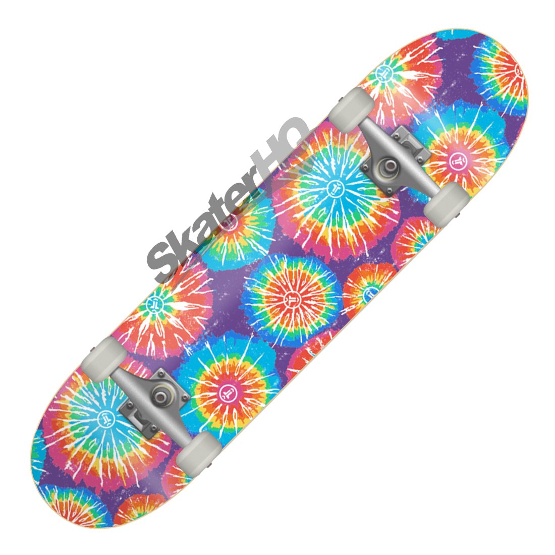 Trinity Tie Dye 8.0 Complete Skateboard Completes Modern Street