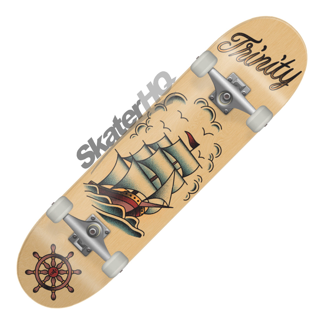 Trinity Seaworthy 7.75 Complete Skateboard Completes Modern Street