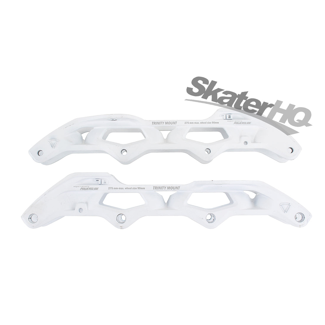 Powerslide Trinity Elite 90 Frame Set - White Inline Frames