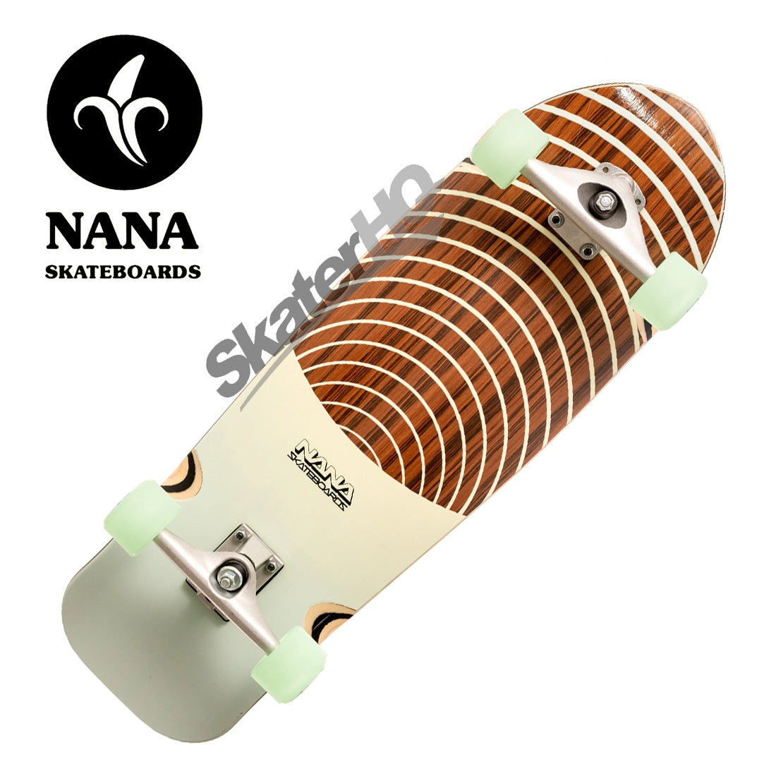 Nana Lil Ripper Doppler 31 Surfskate Complete - Mint Cream Skateboard Compl Carving and Specialty