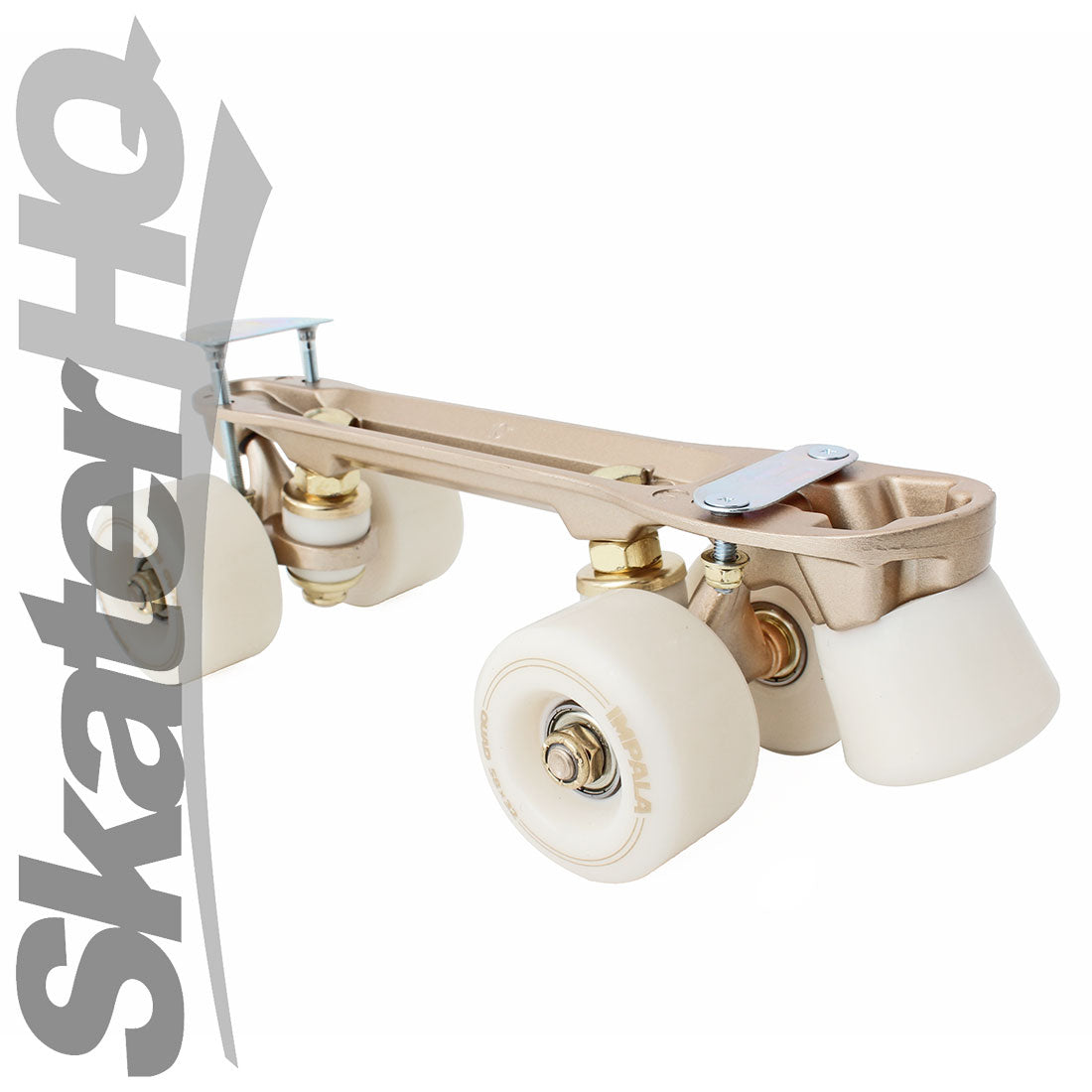 Rollerskate Plate Kit - 10in 255mm - Gold/Cream Roller Skate Plates