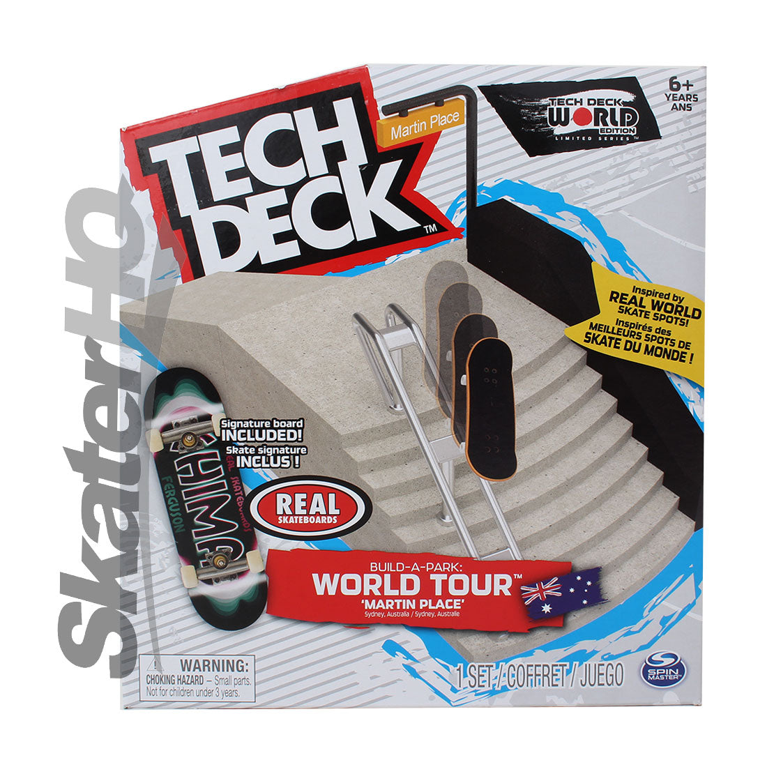 Tech Deck Street Spots WTE - AUS Martin Place Skateboard Accessories