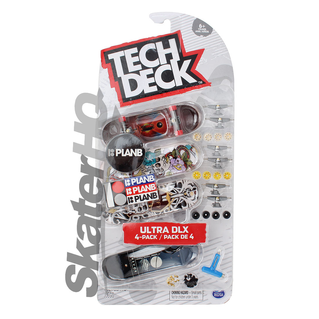 Tech Deck 4pk Ultra DLX - Plan B Skateboard Accessories