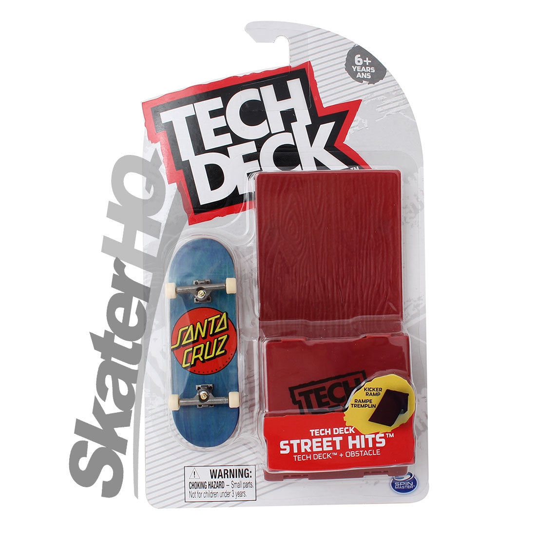 Tech Deck Street Hits - Santa Cruz Kicker Ramp Skateboard Accessories