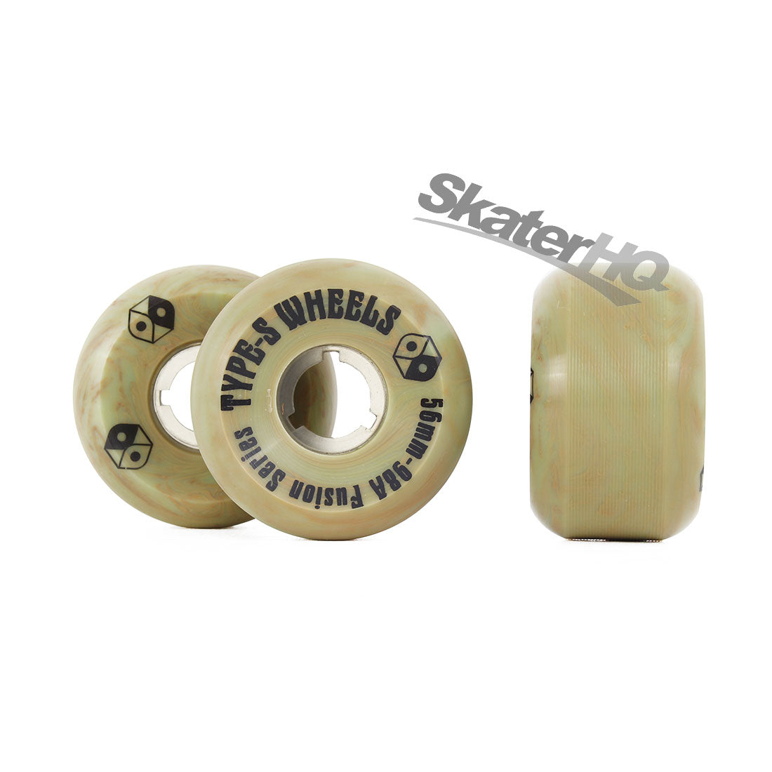 Type-S Fusion 56mm 98a 4pk - Camo Green Skateboard Wheels