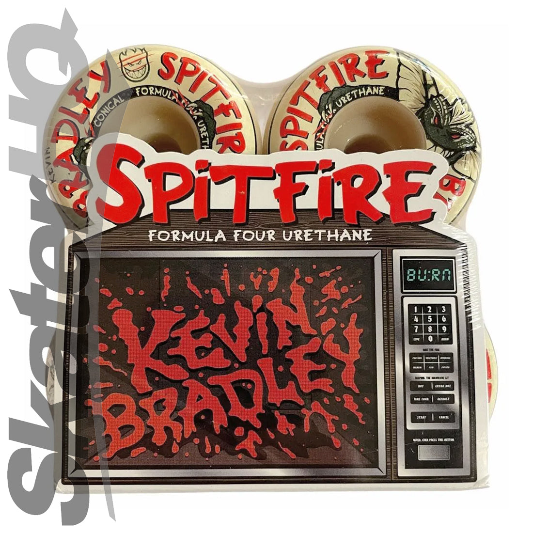 Spitfire Form Four 52mm 99a Bradley Conical - After Midnight Skateboard Wheels