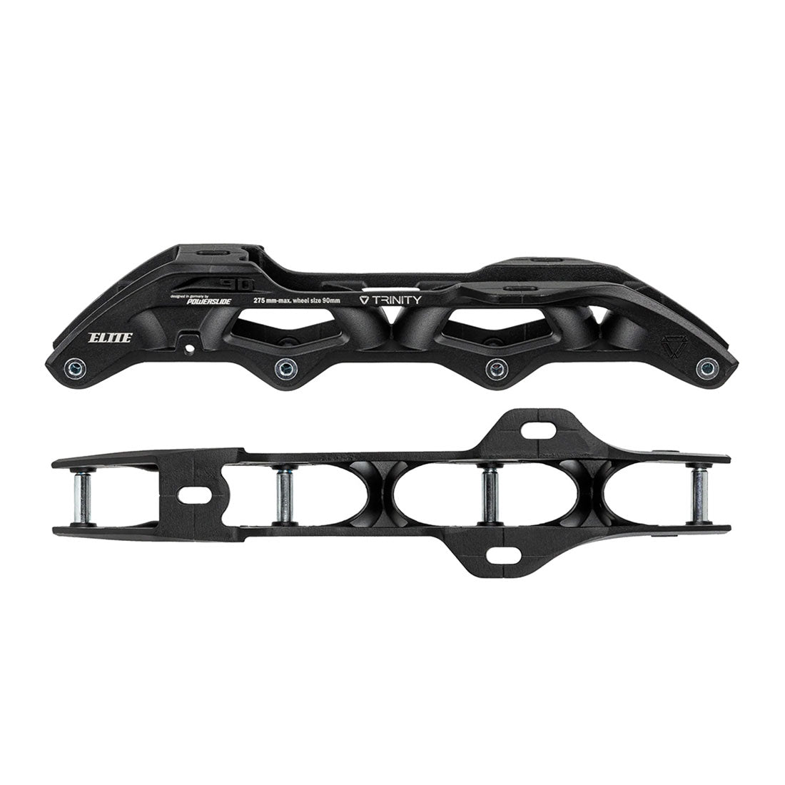 Powerslide Concept Elite Cast Frames 275mm/4x90 - Black Inline Frames