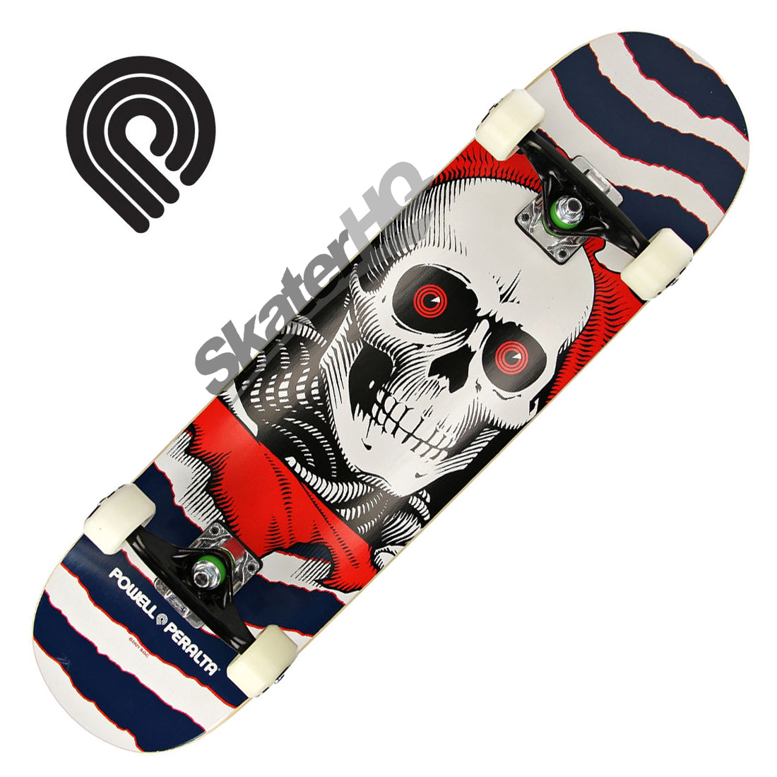 Powell Peralta Ripper One-Off 7.75 S Complete - Navy Skateboard Completes Modern Street