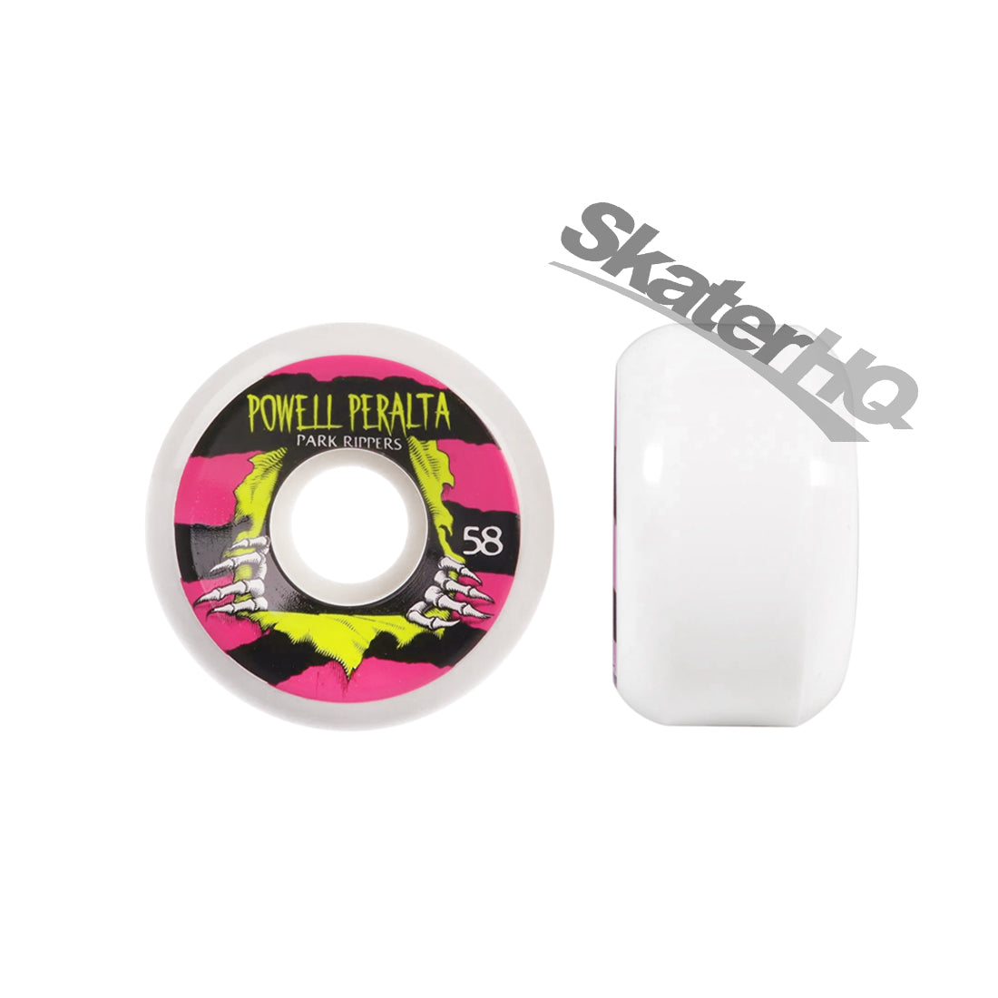 Powell Peralta PF 58mm 104a Park Rippers - Pink Skateboard Wheels