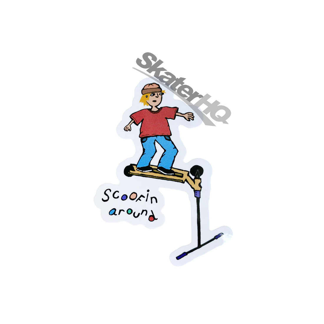 Saundezy Scoofin Sticker Stickers