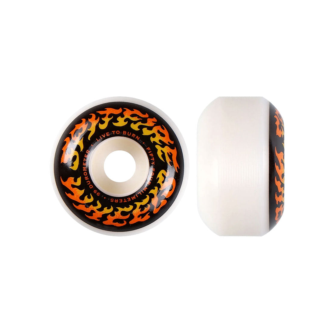 Spitfire Classics 54mm 99A Torched Script 4pk Skateboard Wheels