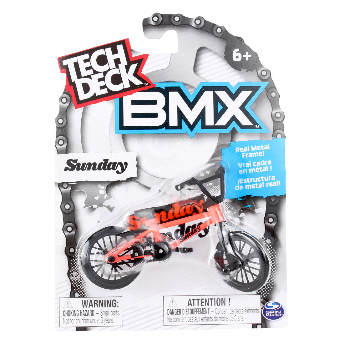 Tech Deck BMX S16 - Sunday Neon Orange Skateboard Accessories