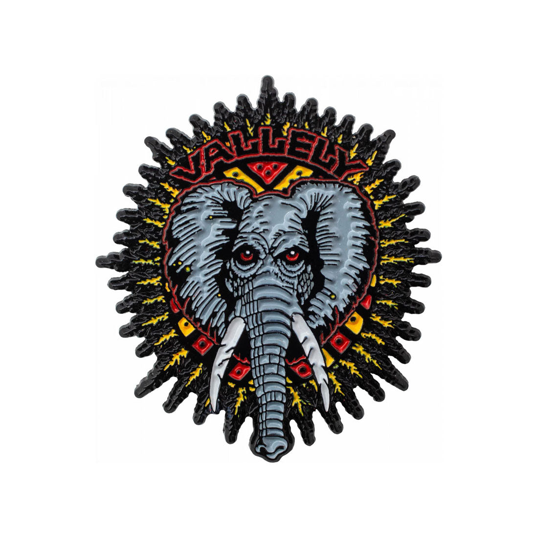 Powell Peralta Vallely Elephant Lapel Pin Skateboard Accessories