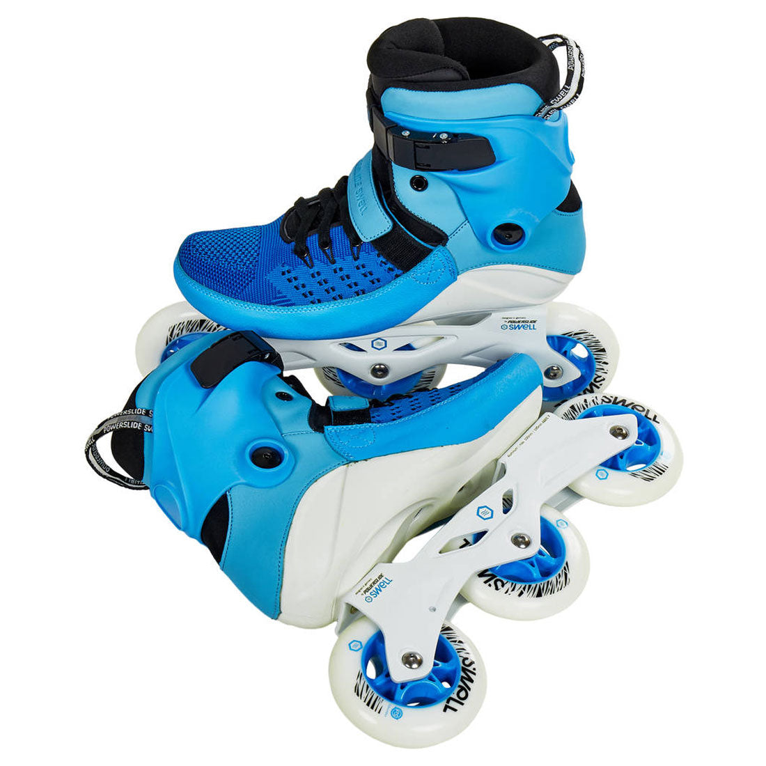 Powerslide Swell 100 - Sky Blue Inline Rec Skates